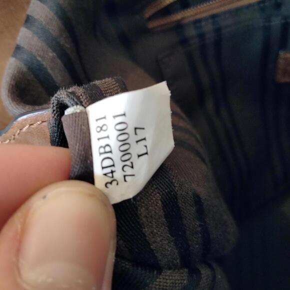 Frye Melissa Leather Shopper Tote Cognac Brown Handbag Purse - Picture 4 of 9